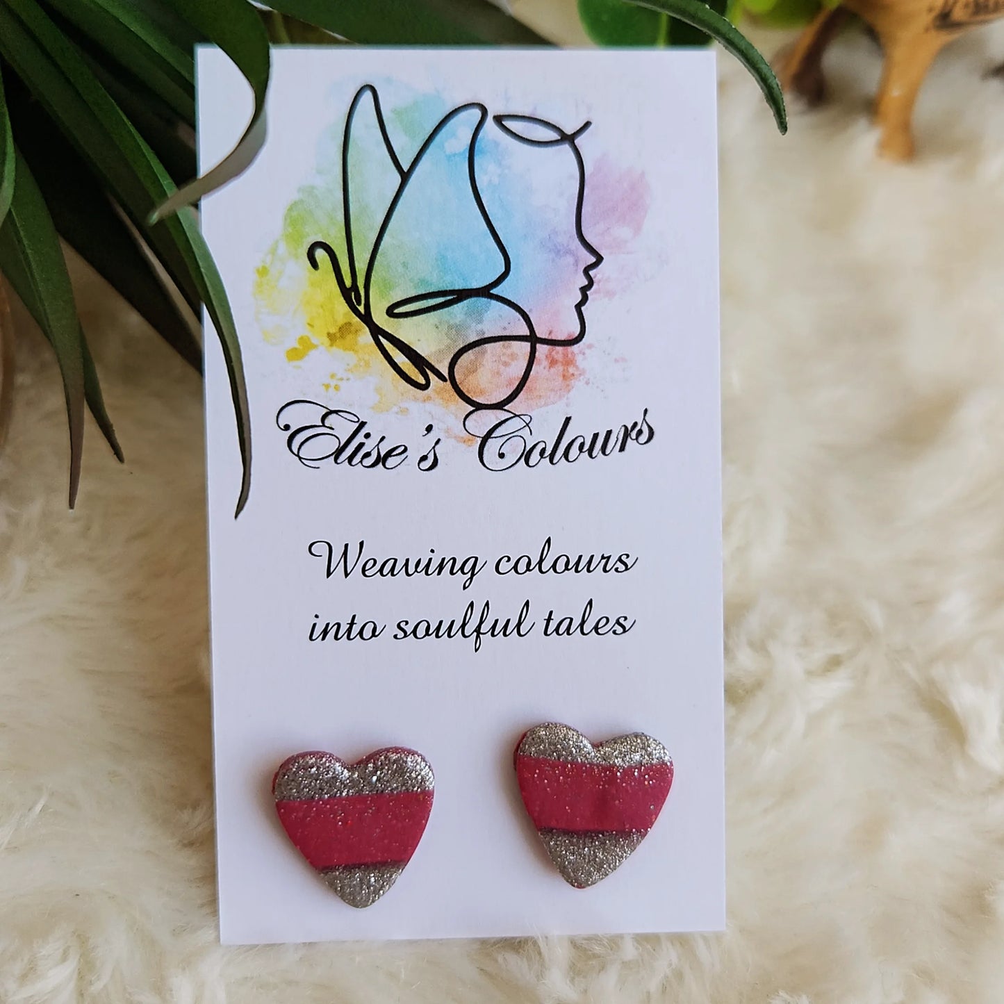 Handmade - Studs - Earrings - Elise's Colours