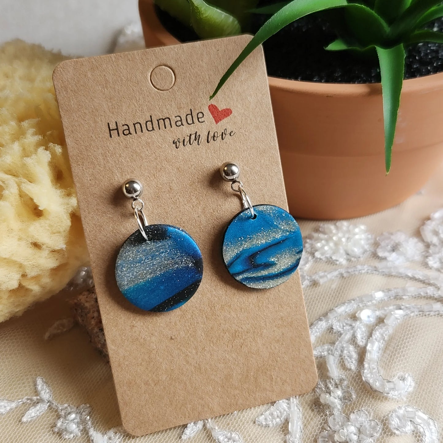 Handmade - Short Dangle - Earrings - Elise's Colours