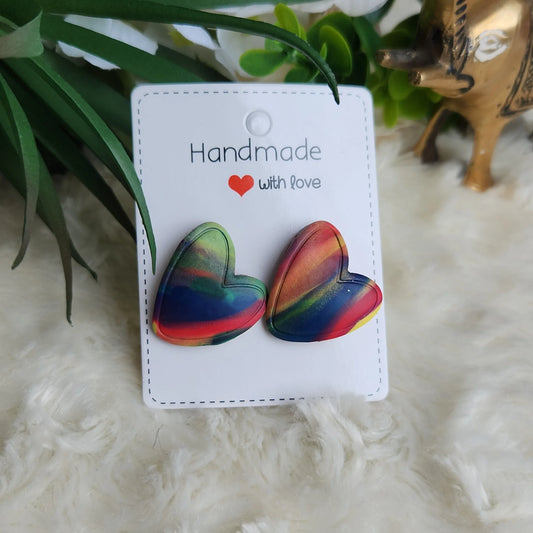 Handmade - Studs - Earrings - Elise's Colours