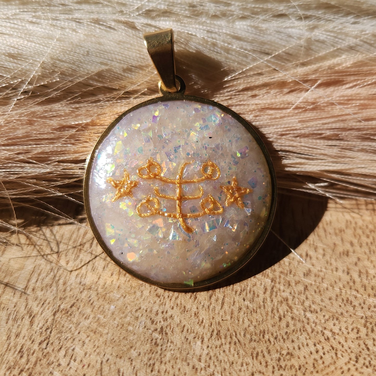 Baha'i Pendant - Ringstone Symbol