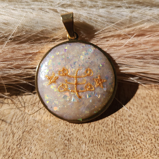 Baha'i Pendant - Ringstone Symbol