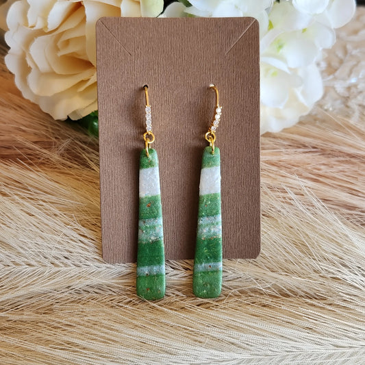 Handmade - Long Dangle - Earrings - Elise's Colours