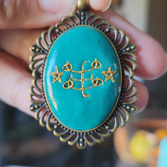 Baha'i Pendant - Ringstone Symbol