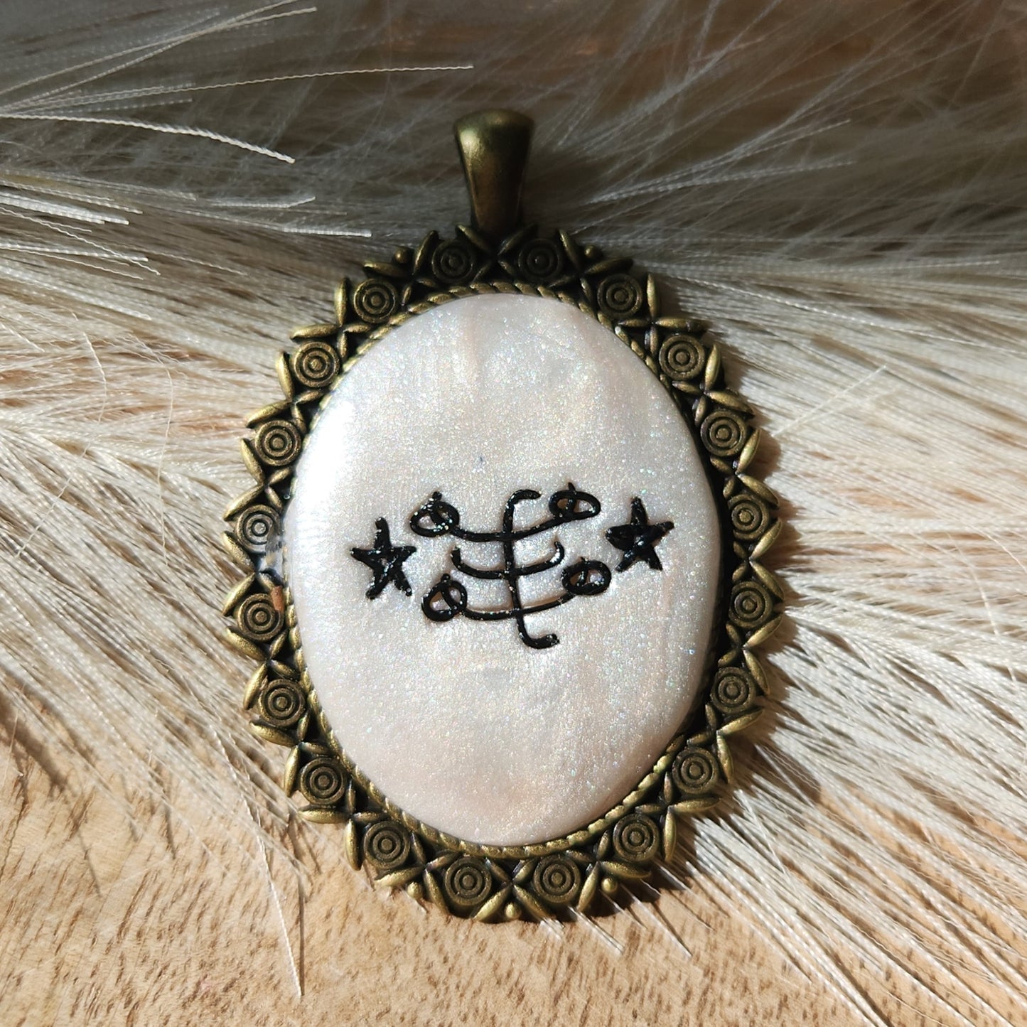 Baha'i Pendant - Ringstone Symbol