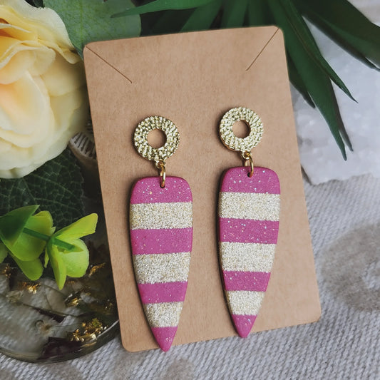 Handmade - Long Dangle - Earrings - Elise's Colours