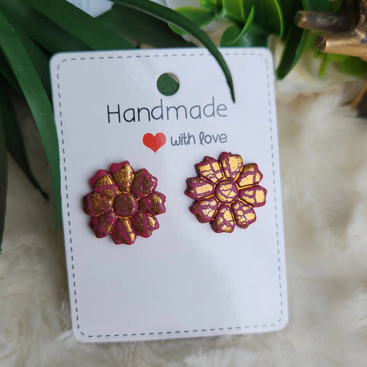 Handmade - Studs - Earrings - Elise's Colours