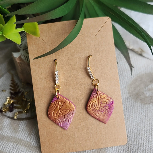 Handmade - Short Dangle - Earrings - Elise's Colours