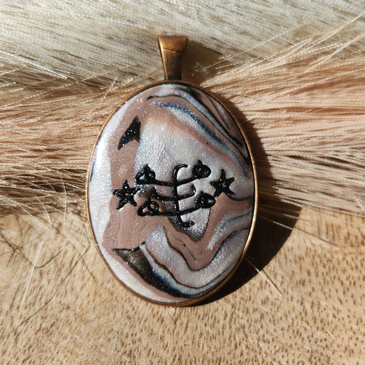 Baha'i Pendant - Ringstone Symbol