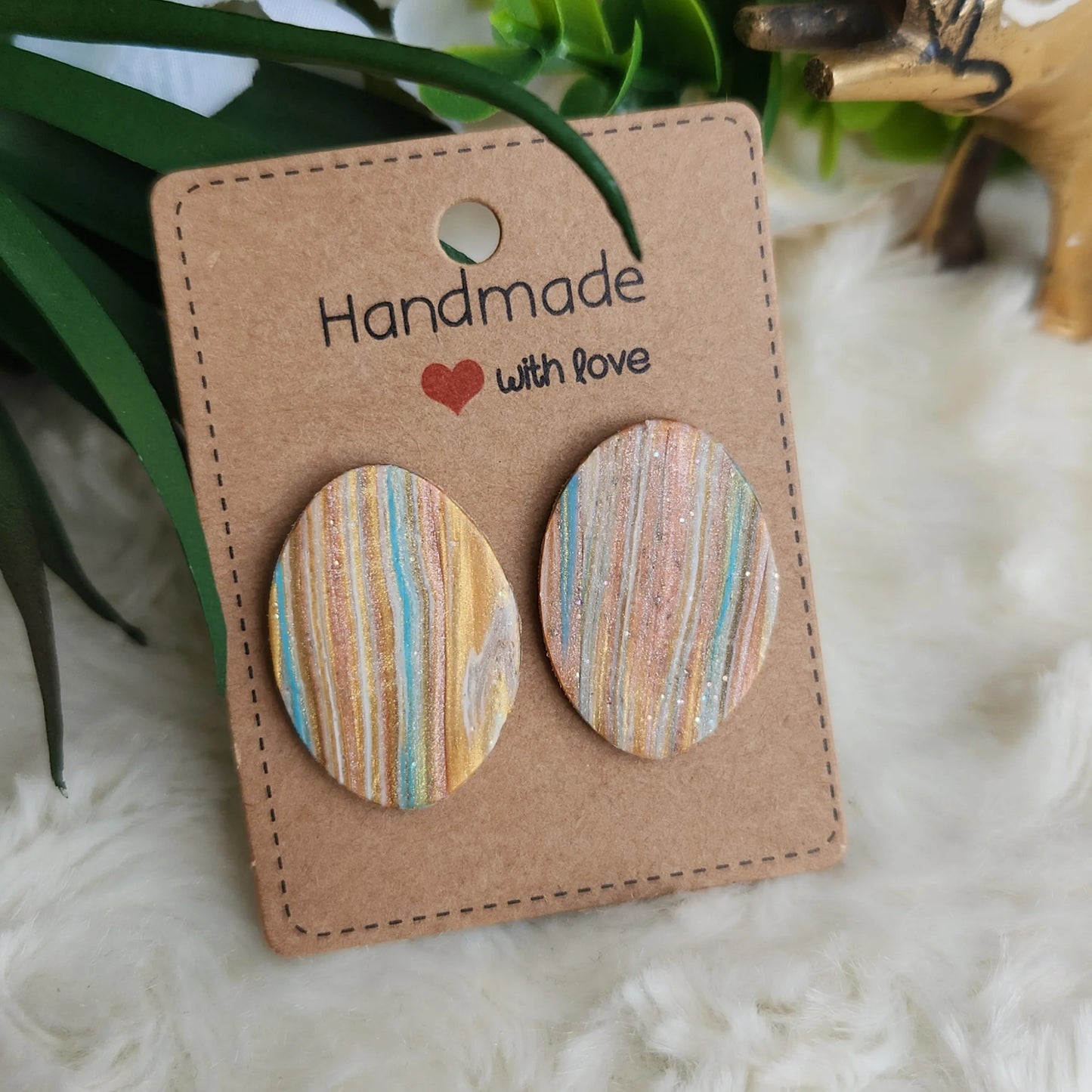 Handmade - Studs - Earrings - Elise's Colours