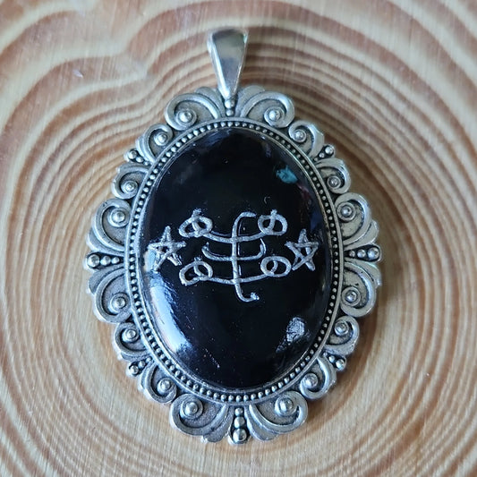 Baha'i Pendant - Ringstone Symbol