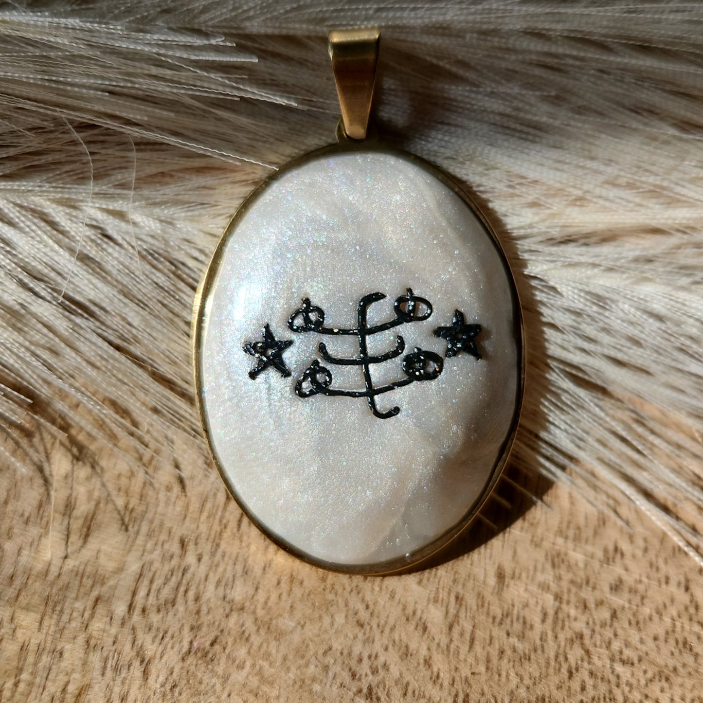 Baha'i Pendant - Ringstone Symbol