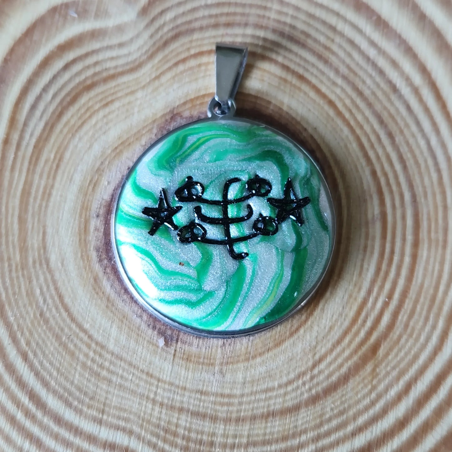 Baha'i Pendant - Ringstone Symbol