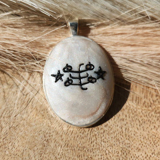 Baha'i Pendant - Ringstone Symbol