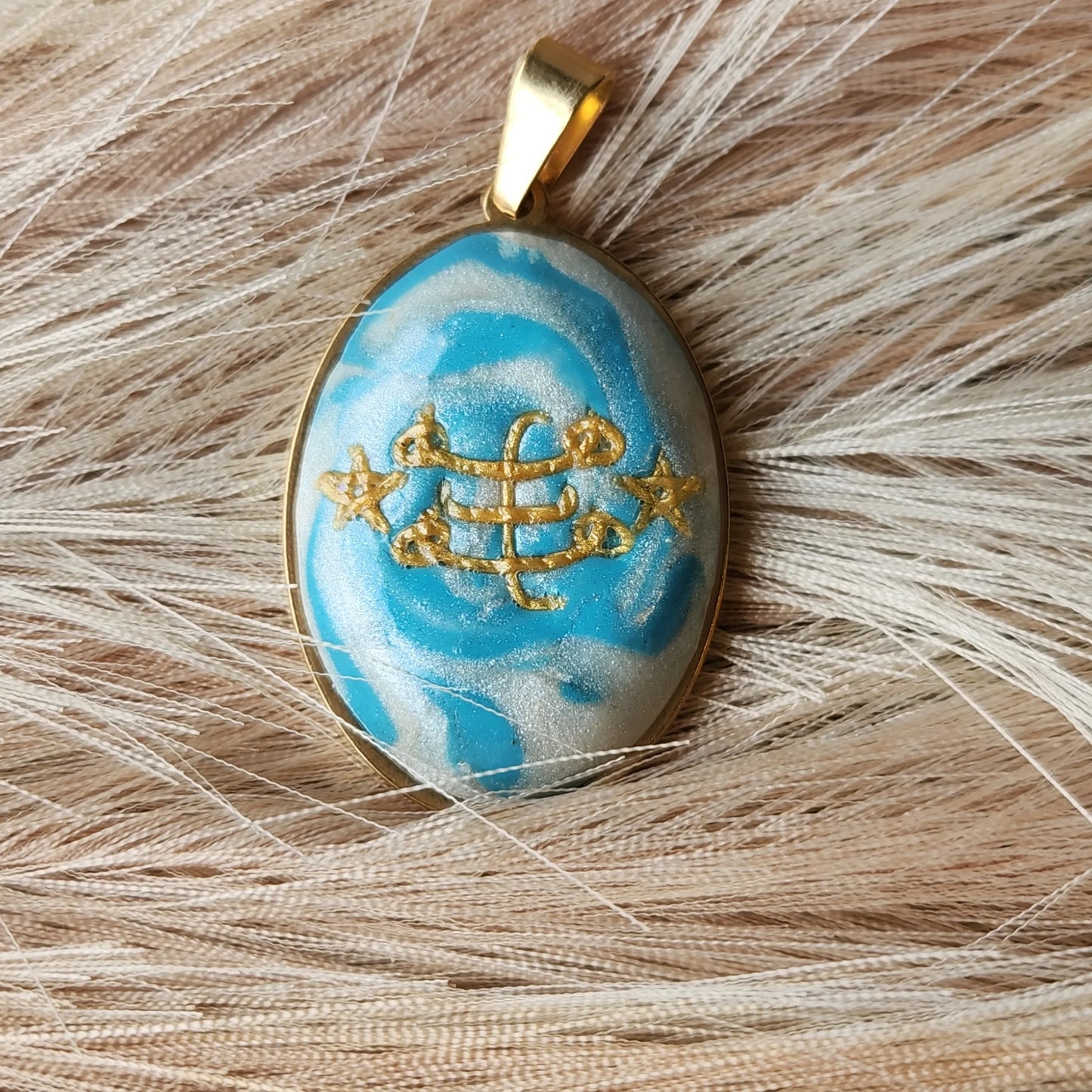 Baha'i Pendant - Ringstone Symbol