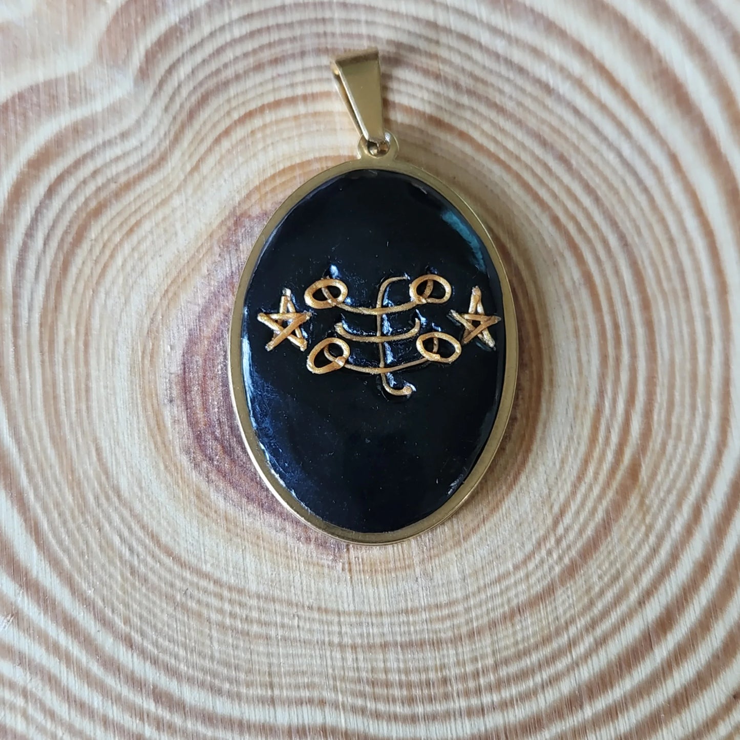 Baha'i Pendant - Ringstone Symbol